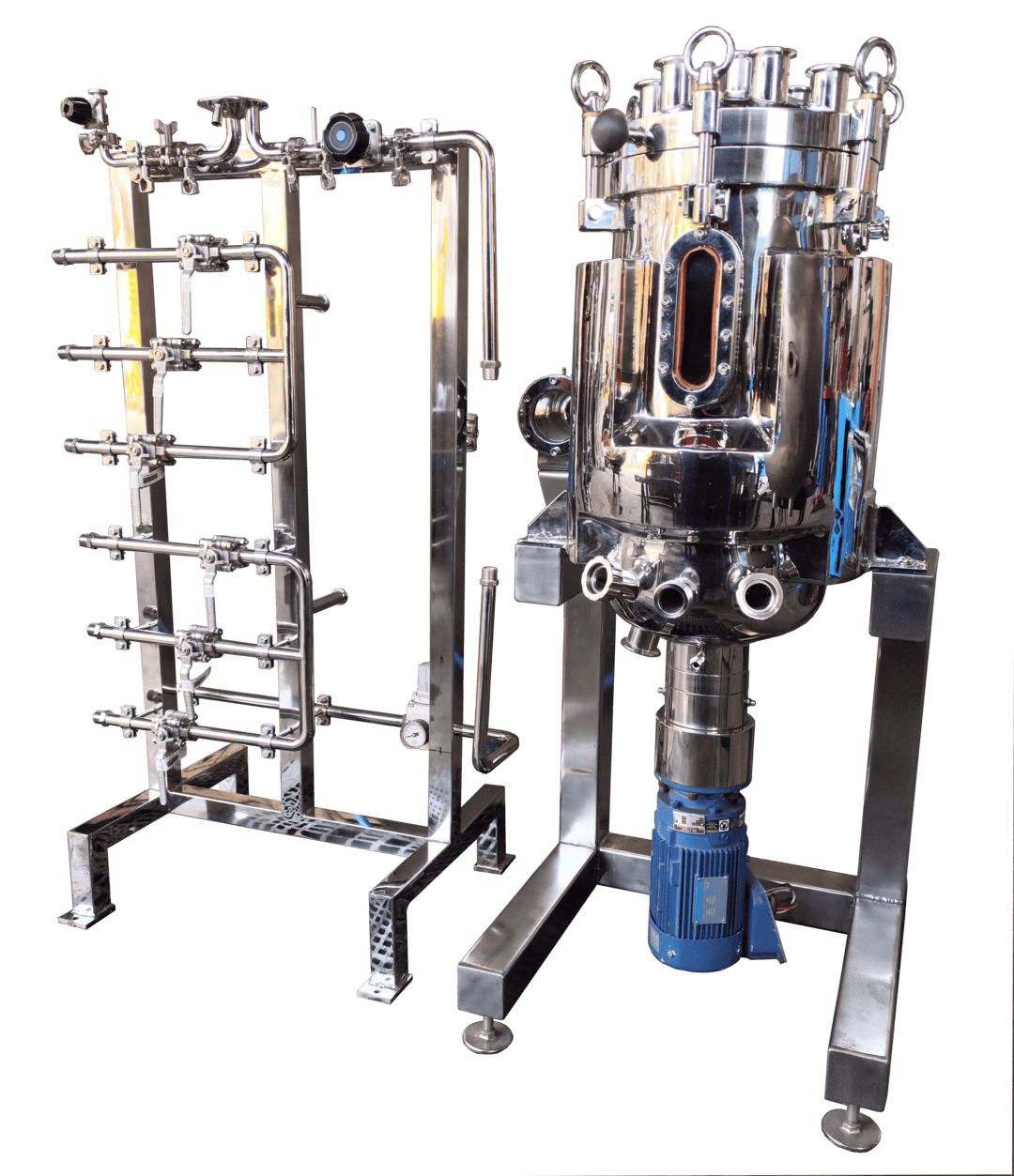 Biorreactor de tanque agitado 27L